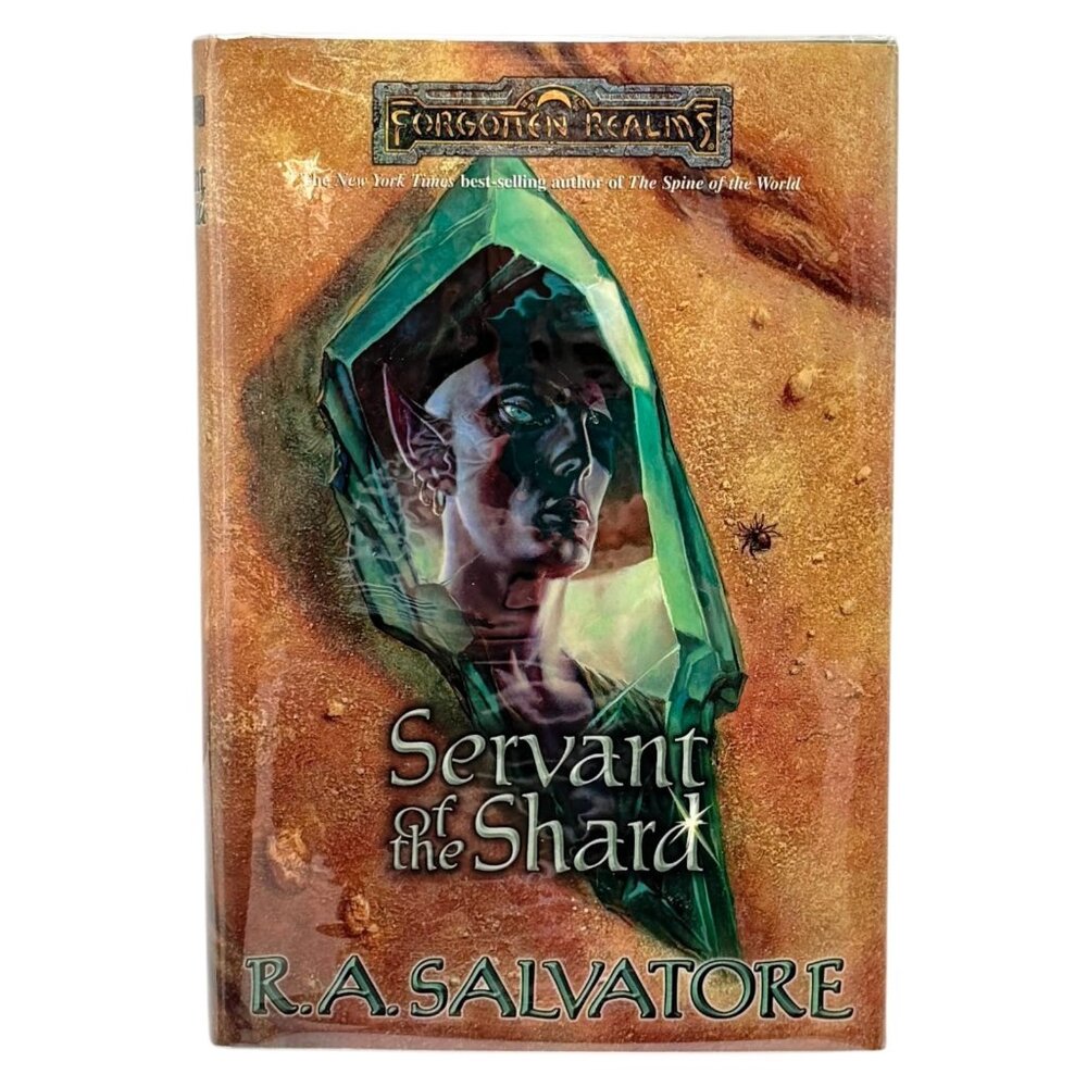 Servant of the Shard  Book HC DJ First Edition R.A. Salvatore First Edition 2000